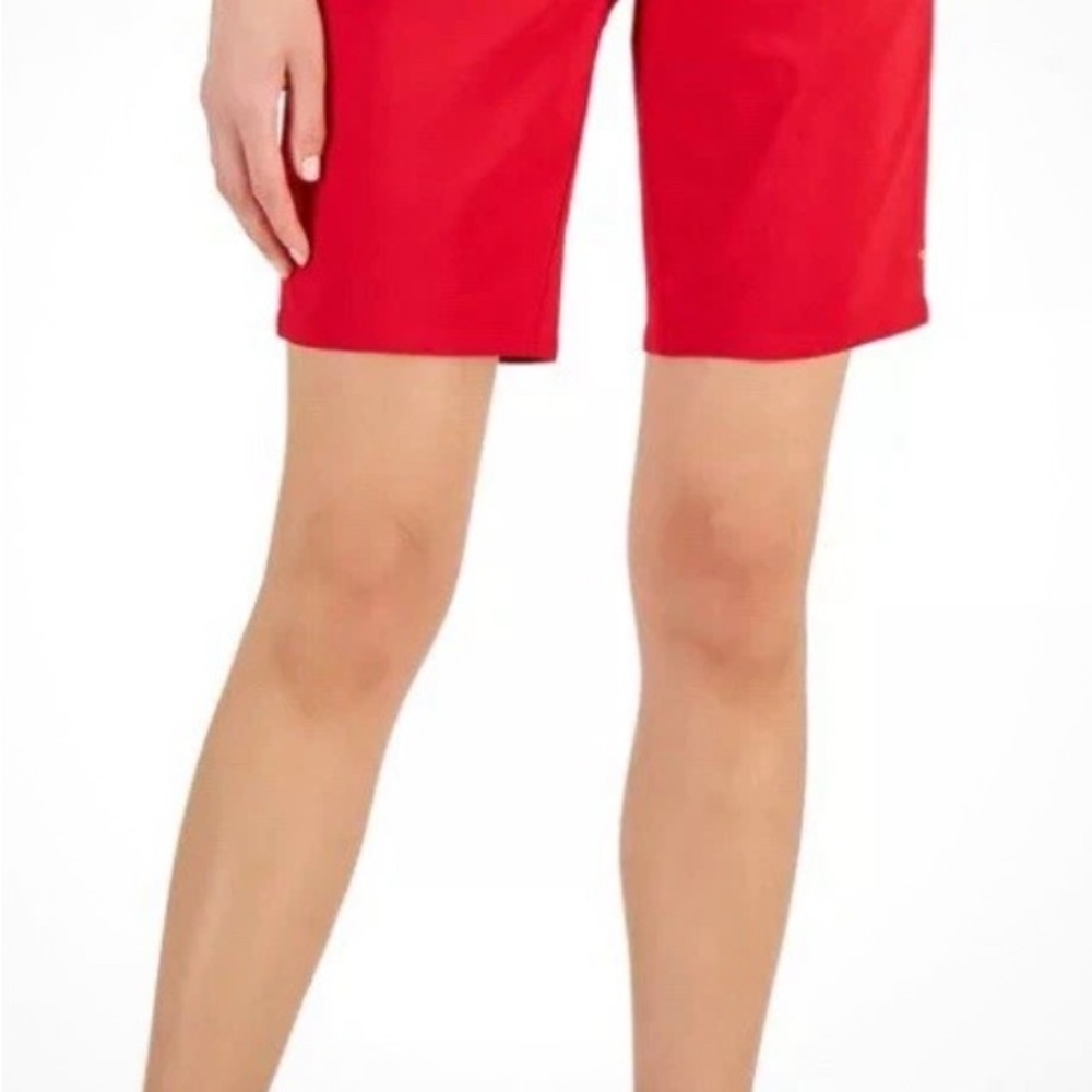 INC International Concepts Red Women's Bermuda Shorts